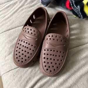 Kids Brown Dress Shoes